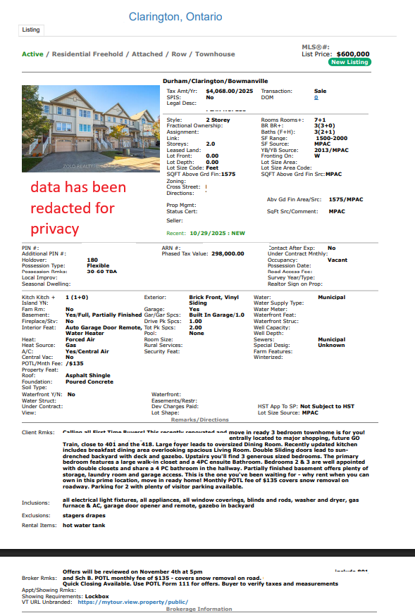 What is the Difference Between the MLS Data Sheet and the Agent Full ...